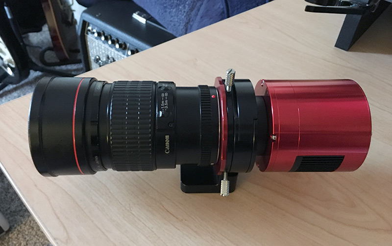 Astronomical Frozen Camera Adapter for Canon EF Nikon F Lens