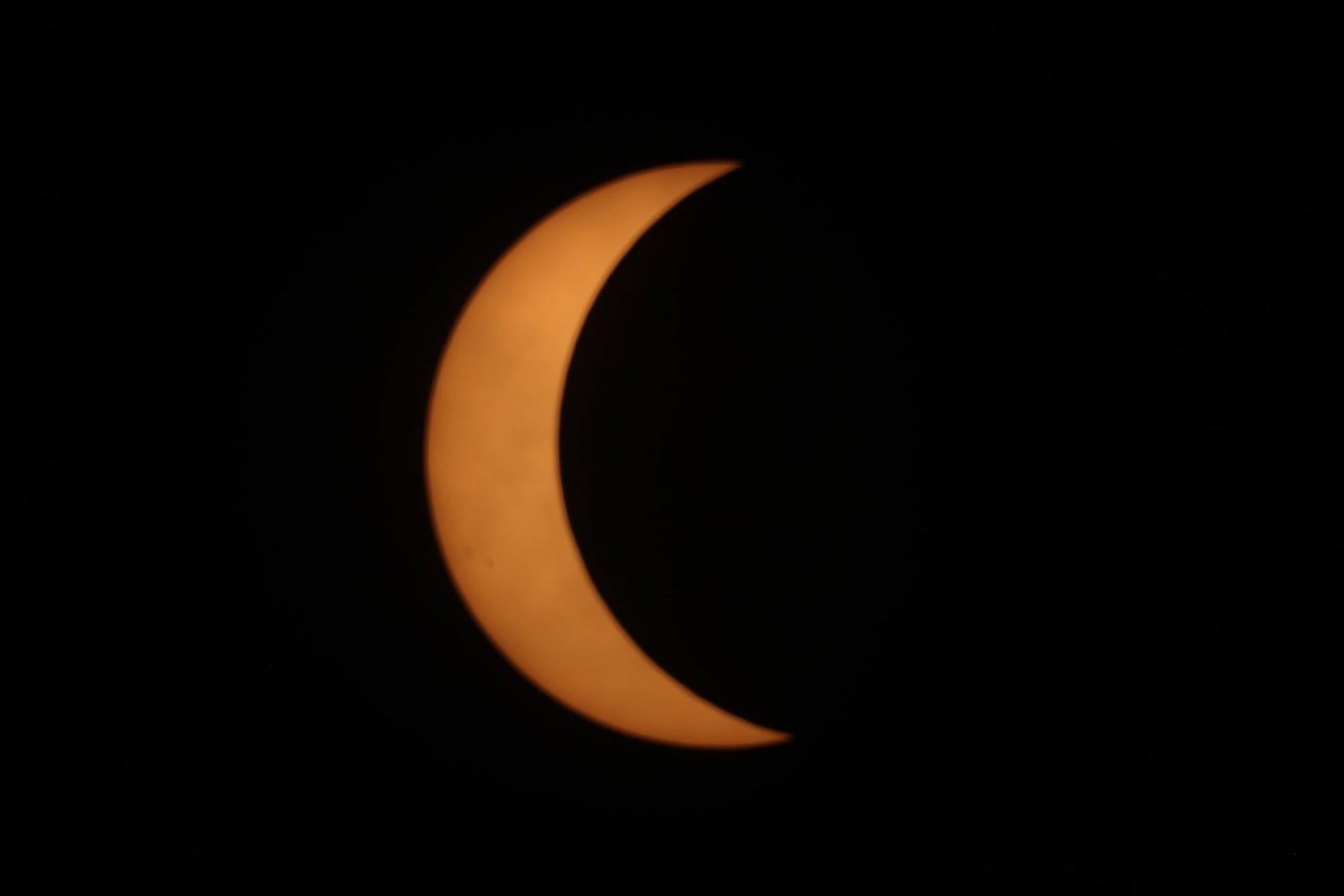 Solar Eclipse, Muncie IN Major & Minor Imaging Cloudy Nights