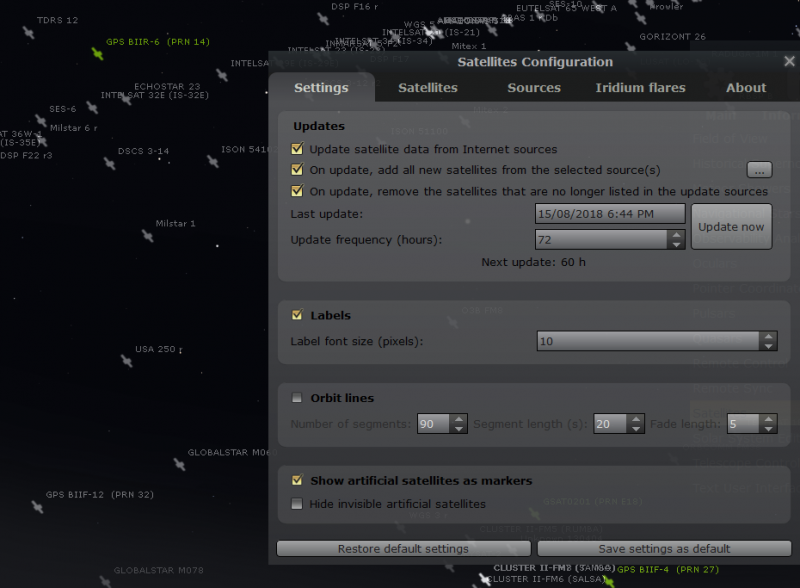 Satellite Identification Resources? - General Observing and Astronomy ...