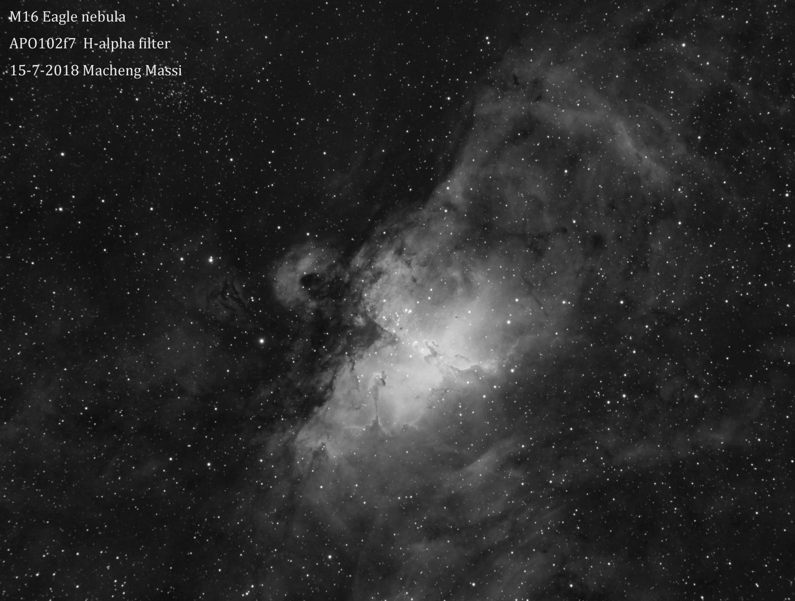 M16 eagle Nebula H alpha - Experienced Deep Sky Imaging - Cloudy Nights