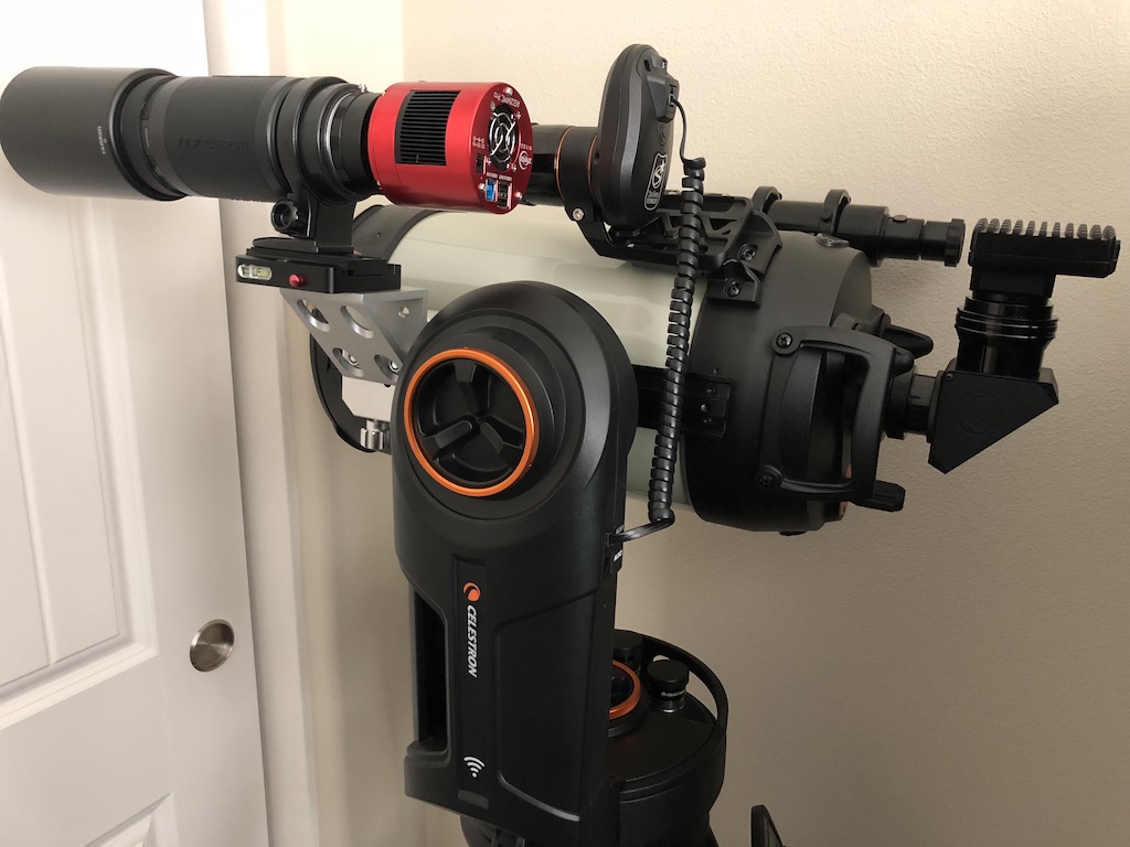 Celestron 8SE and Evolution 8 finder mounting positions - Celestron