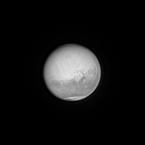 Rough Mars image from August 1 - Major & Minor Planetary Imaging ...