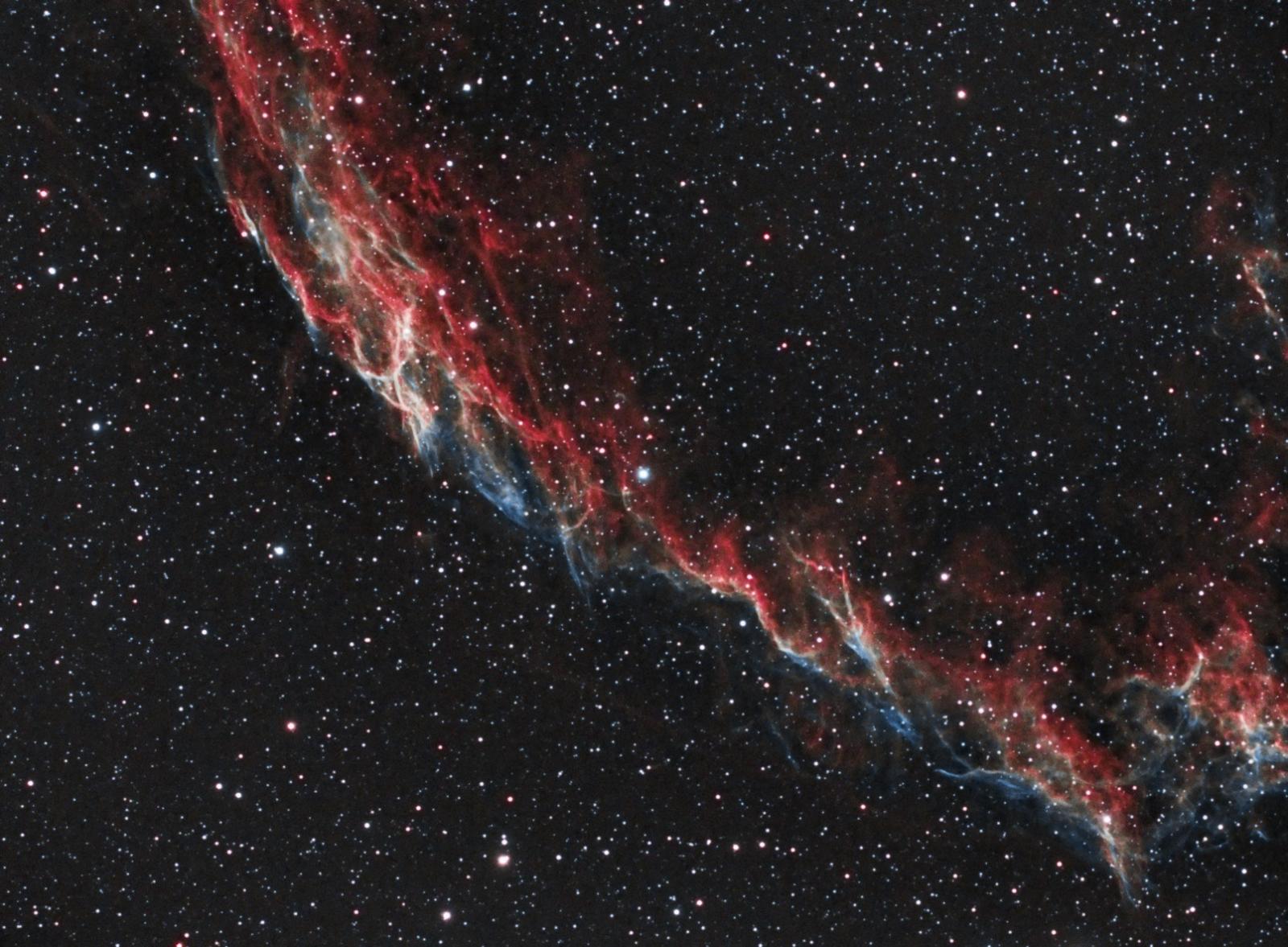 NGC 6992 The Eastern Veil Nebula w/ Optolong L-eNhance filter ...