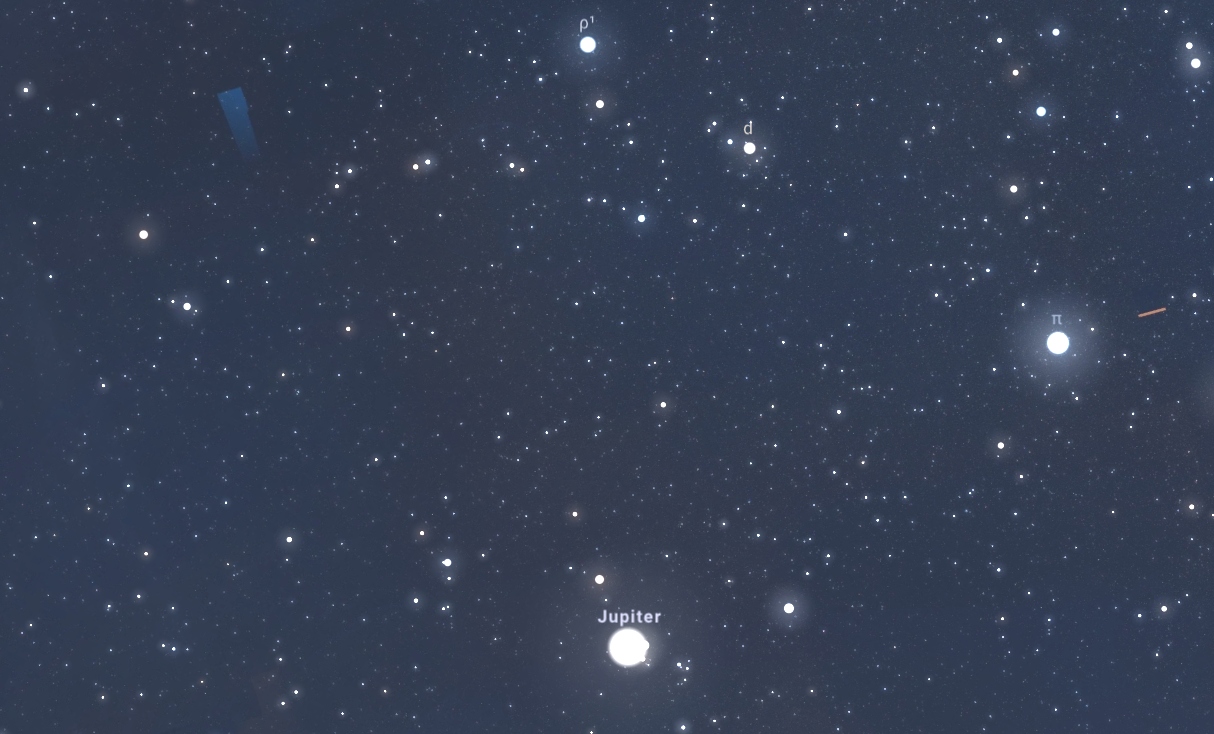 stellarium web online star map
