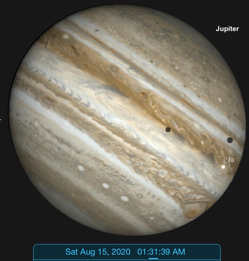 Jupiter Transits & GRS Tonight 81420 Solar System Observing