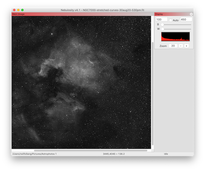 Using Nebulosity4 to process & produce tiff images Beginning Deep Sky