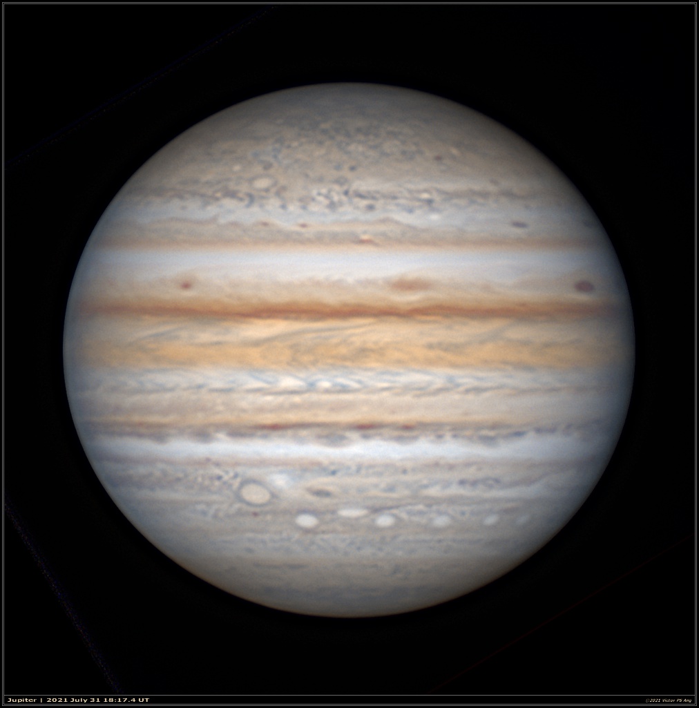 Jupiter on Aug 9 and July 31 With good seeing - Major & Minor Planetary ...