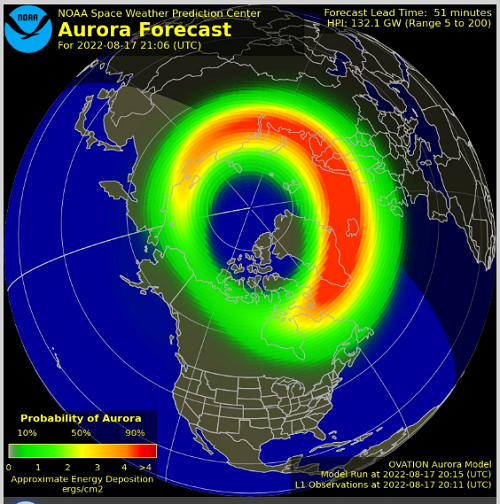 Northern Lights forecast upgraded to strong for tonight. - General ...