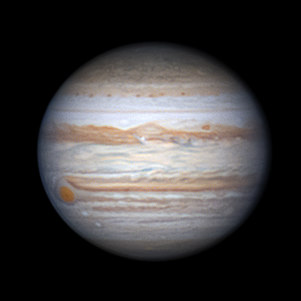 Jupiter 8-29, very good seeing (and mars) - Major & Minor Planetary ...