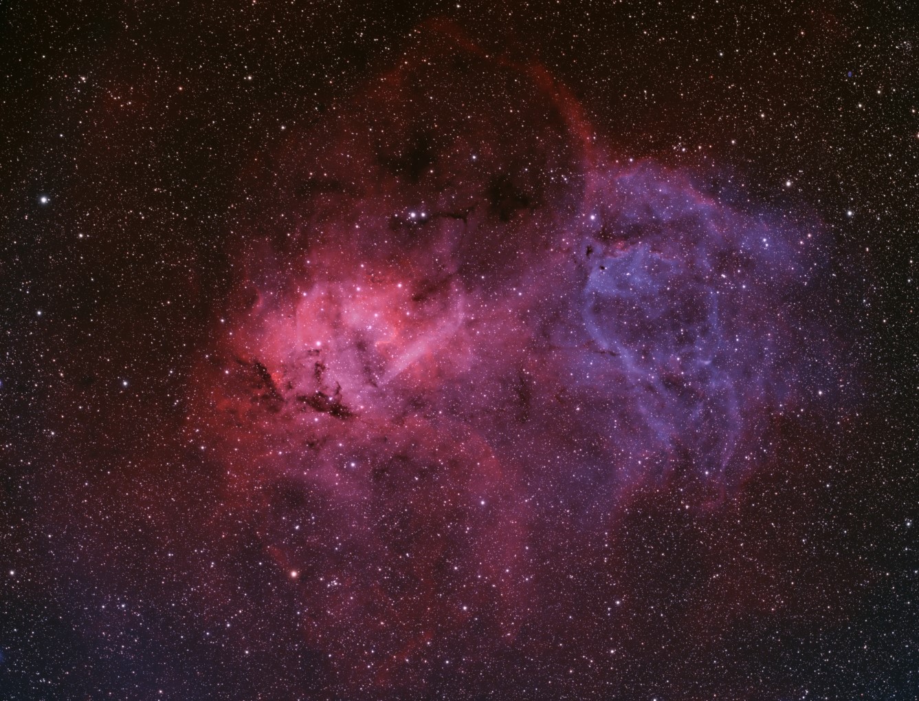 Lion Nebula w/ Esprit 100 & QHY268M - Experienced Deep Sky Imaging ...