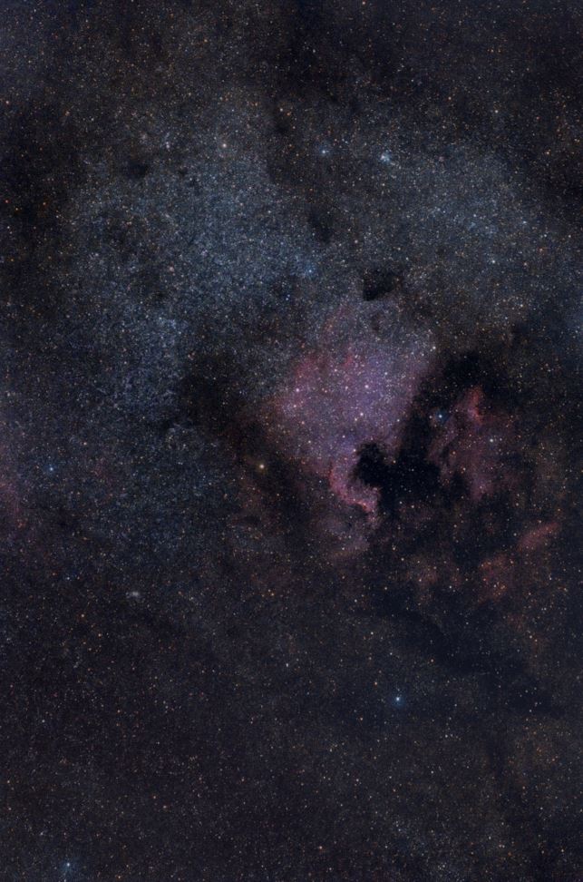 True Colors of the North America Nebula - Beginning Deep Sky