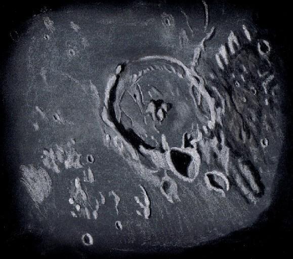 Gassendi Crater, a Lunar Favorite - Sketching - Cloudy Nights