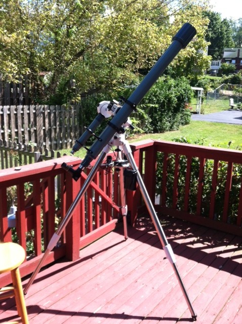 Classic mount with modern refractor - Classic Telescopes - Cloudy Nights