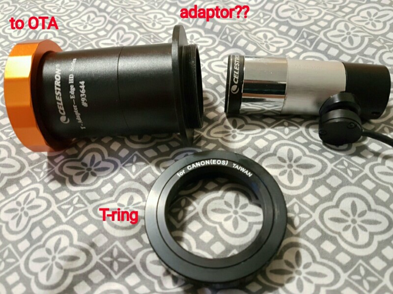 celestron t adaptor