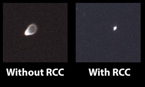 Major problem with 8 inch f/3.9 astrograph reflector - example provided ...