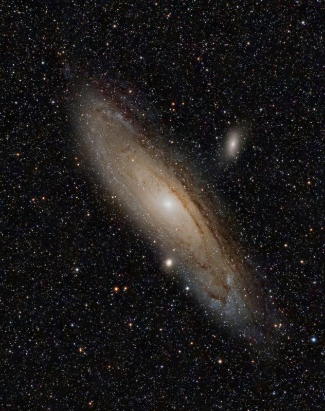 M31 Andromeda Galaxy in LRGB with Color Binning - C&C Welcome ...