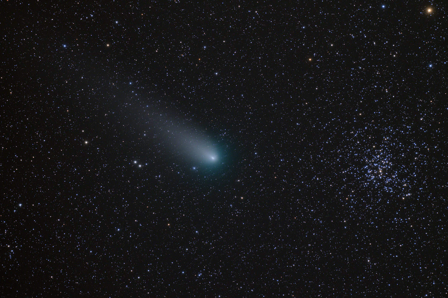 Comet 21P Giacobini/Zinner - Messier 37 Conjunction - Beginning Deep ...