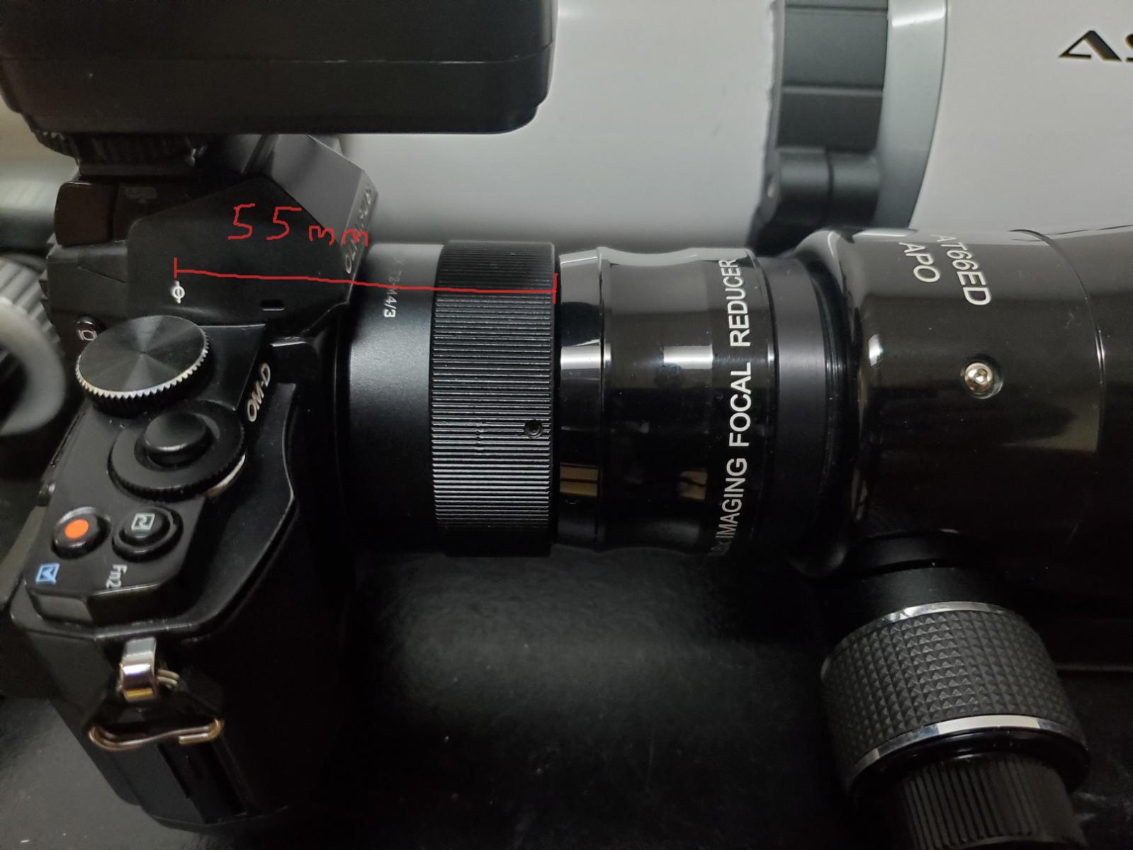 Orion 0.8 sale x focal reducer