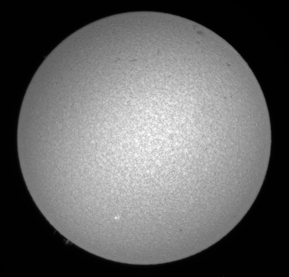 Lunt 50 / ZWO Asi 178 Mono - grid pattern - Solar Observing and Imaging ...