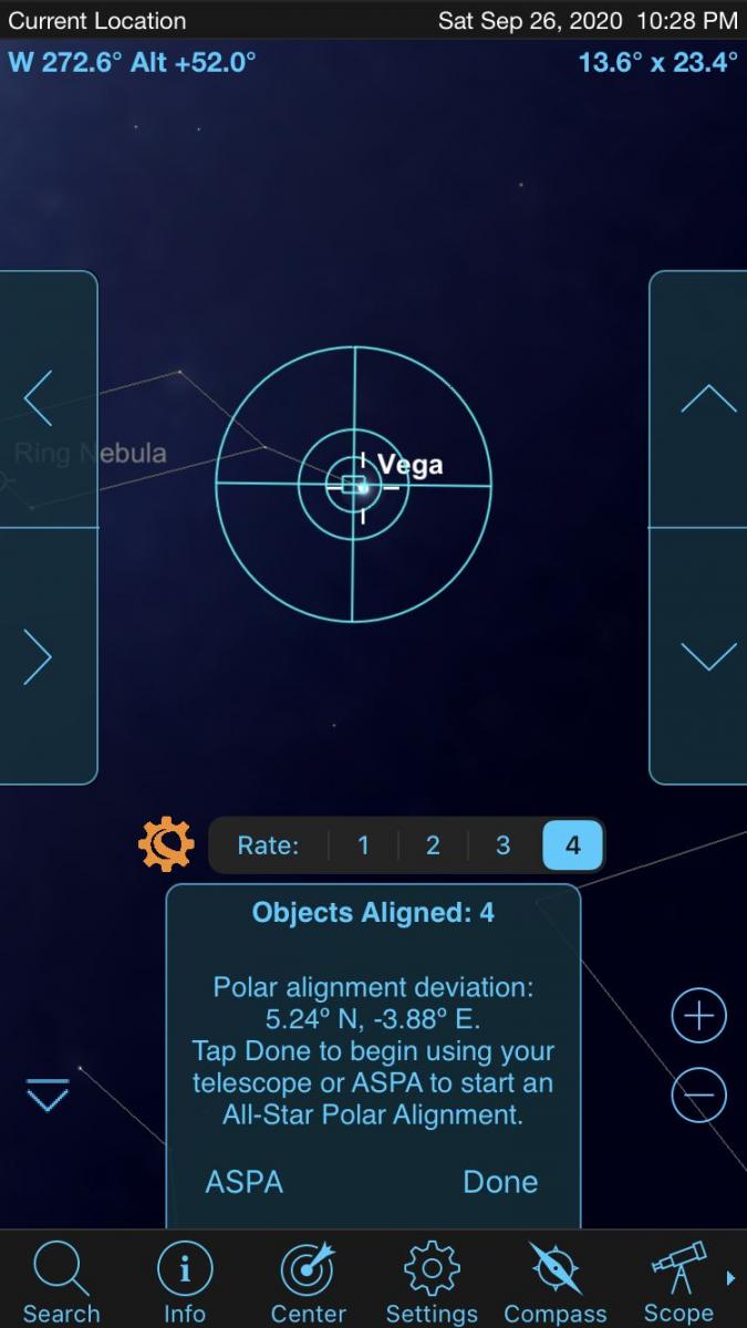 Celestron starsense clearance polar alignment