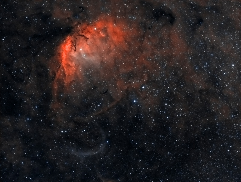SH2 101 The Tulip Nebula   Cygnus X 1 Experienced Deep Sky Imaging