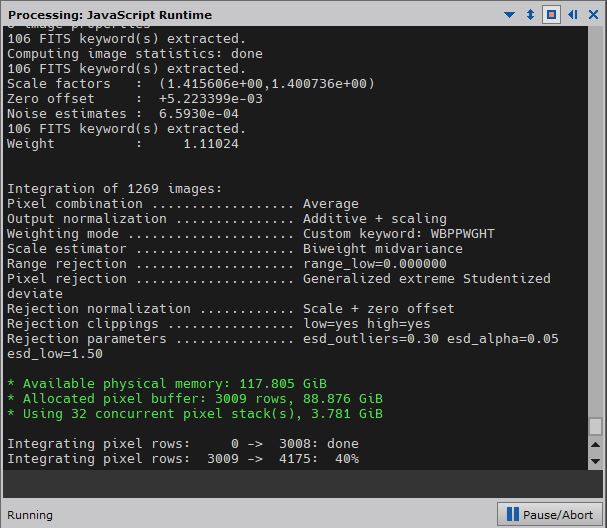 Where Is The Bottleneck With Integration Speed? On Pixinsight 