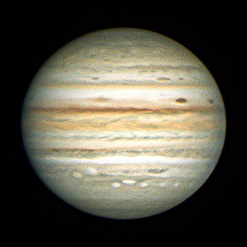 Jupiter Comparison From 6 And 12 Inch F6 Scopes - Major & Minor 