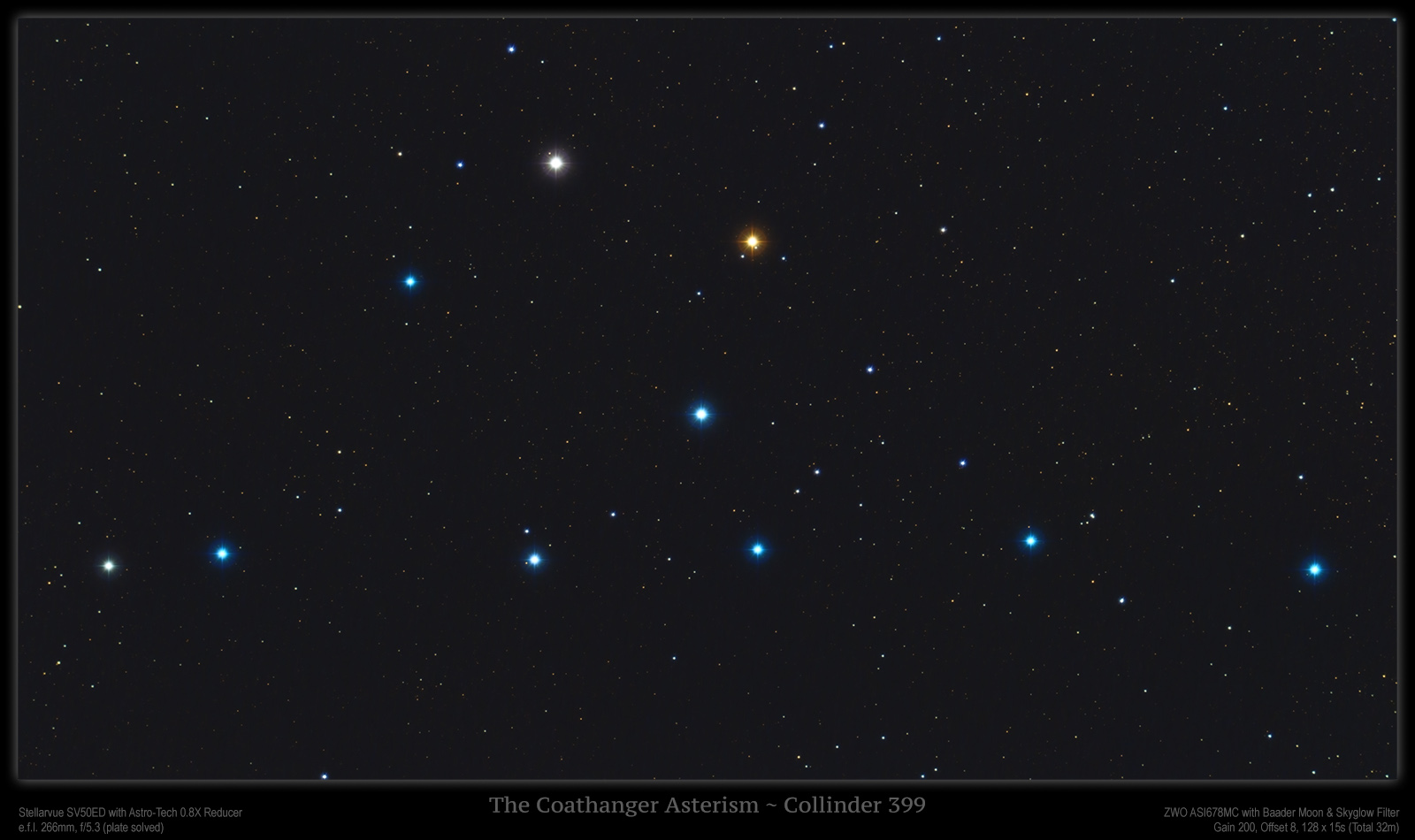 The Coathanger Asterism - Beginning Deep Sky Imaging - Cloudy Nights