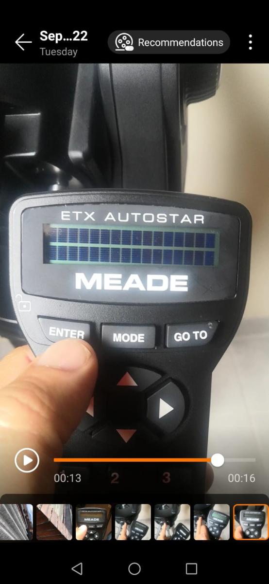 Meade autostar ii sales manual