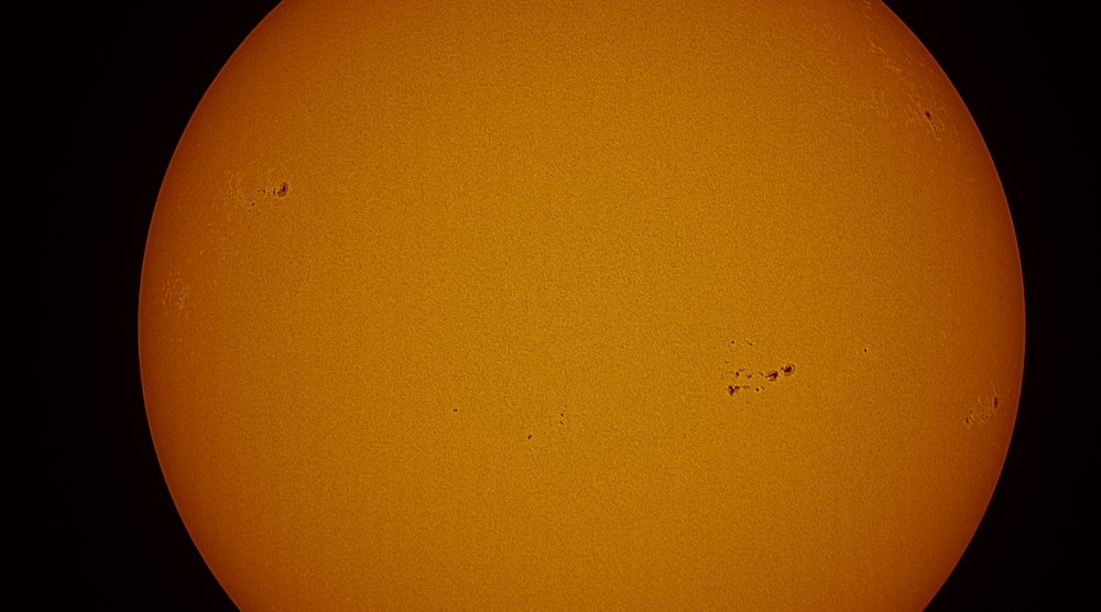 More Attempted Solar Astrophotography September 11 Quark And White Light New Camera Solar 8408