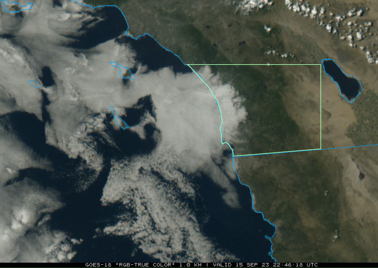 Global-Pacific Cloud Cover on Monday 09 Oct at 12pm UTC