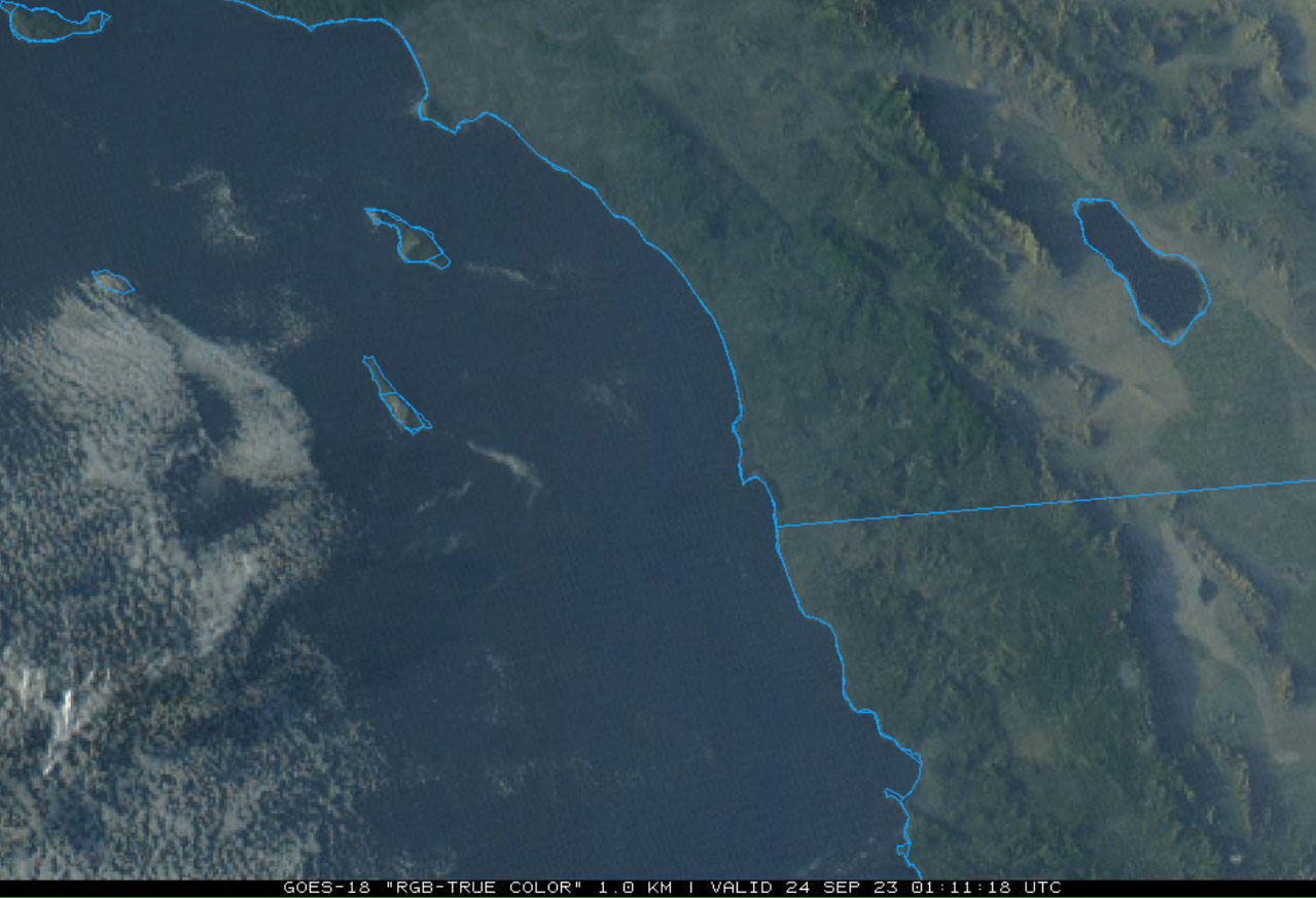 Global-Pacific Cloud Cover on Monday 09 Oct at 12pm UTC