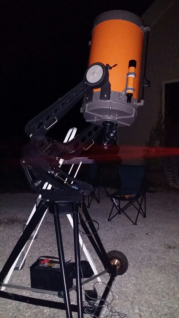 C14 Orange Tube First Light Classic Telescopes Cloudy Nights