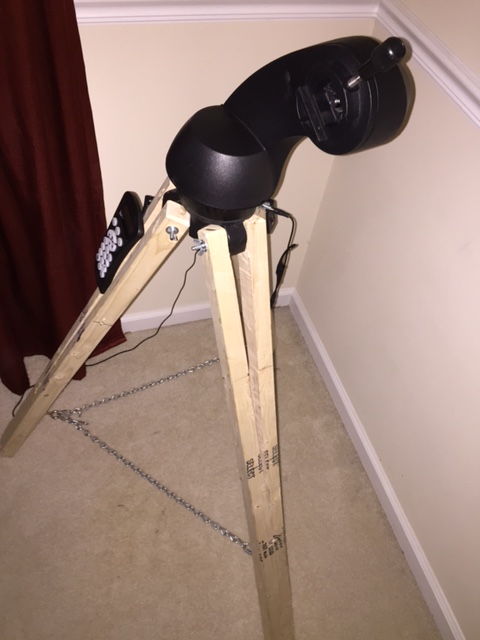 Stabilizing Home Made Wooden Tripod Legs - Mounts - Cloudy Nights