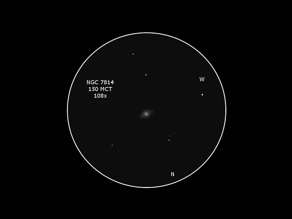 Low alt galaxies- NGC 1365, 1097, 55, Fornax Cluster, & more - Sketching -  Cloudy Nights