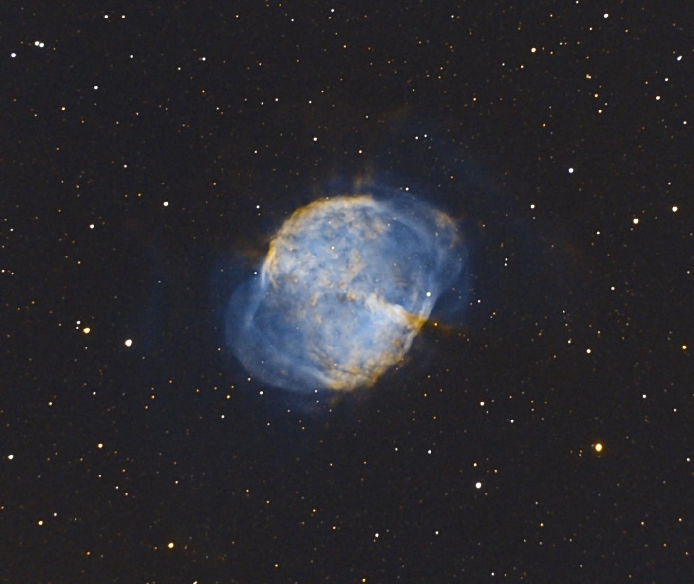 M27 - Short exposure narrowband (WiP) - Beginning Deep Sky Imaging ...