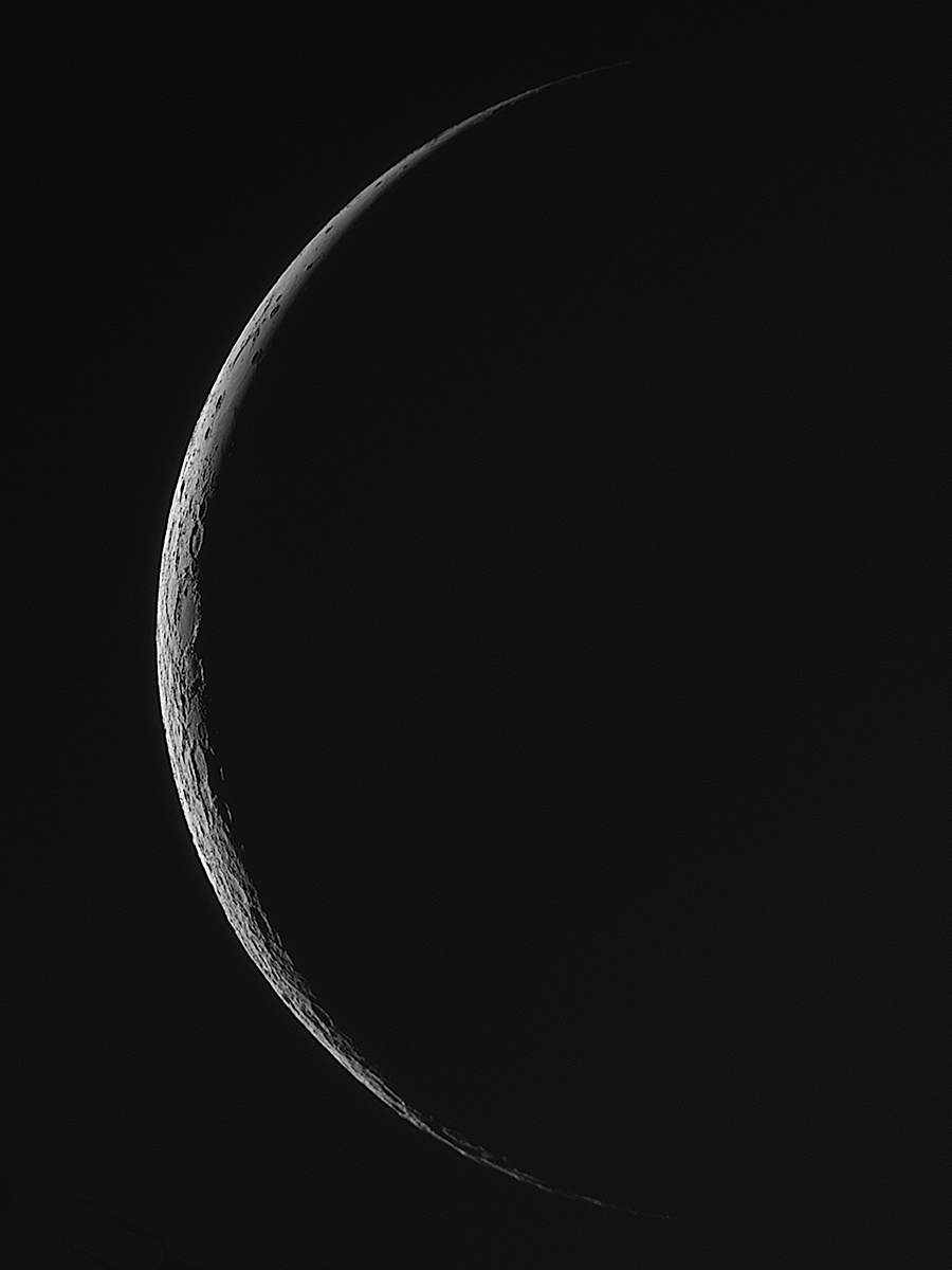 Waning Crescent Moon 3.6% illuminated – 10/7/2018 11h UT - Major ...