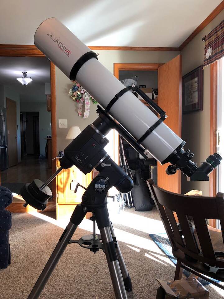 New scope APM 140ED Refractors Cloudy Nights