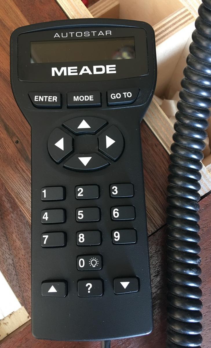 meade autostar controller