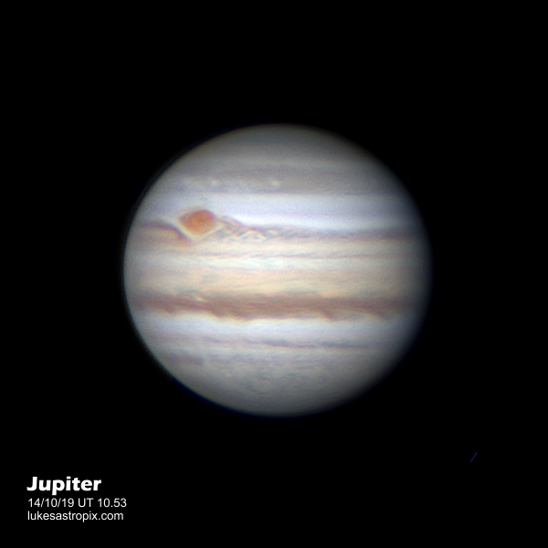 Jupiter, Ganymede and Saturn 14/15 Oct - Major & Minor Planetary ...