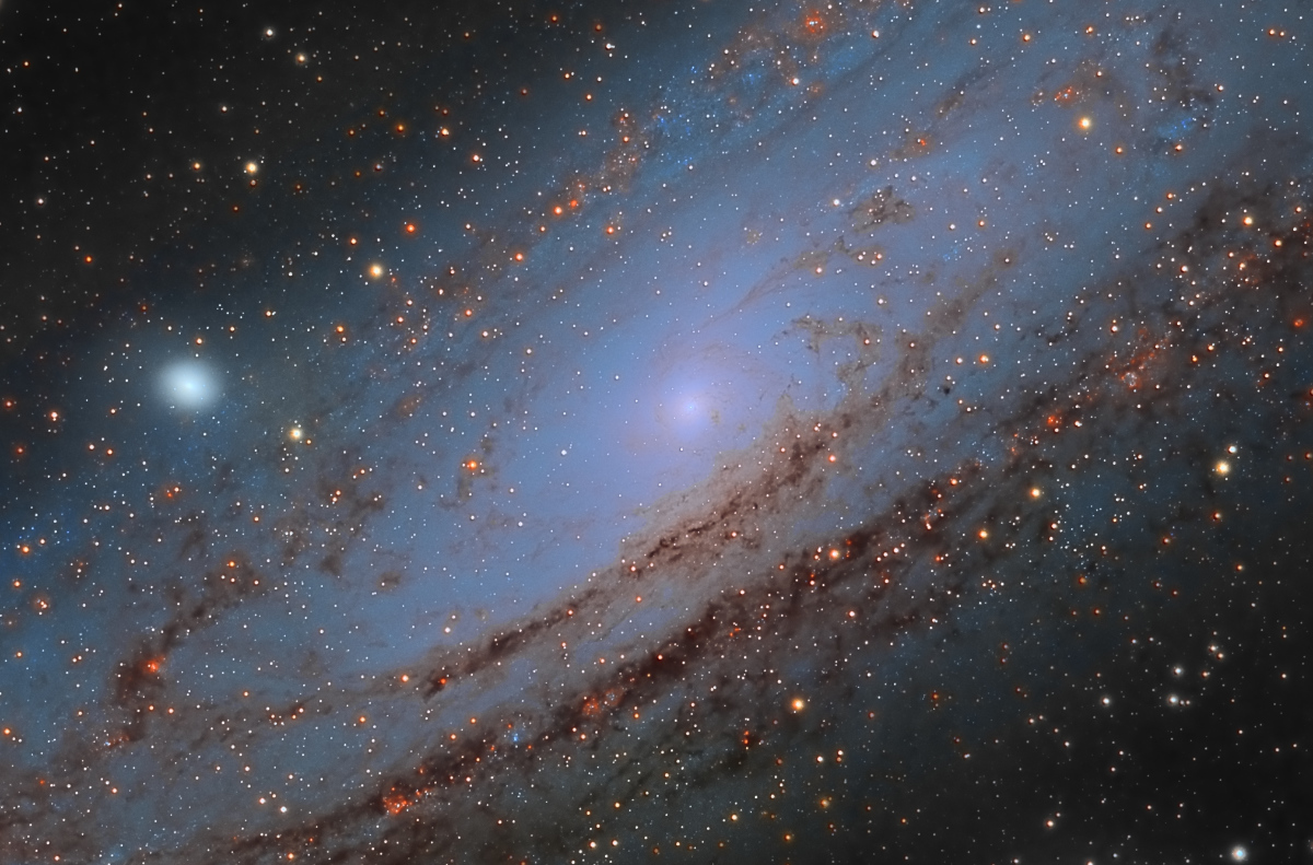 M31 in HaRGB w/ Esprit 100 and QHY268M - Experienced Deep Sky