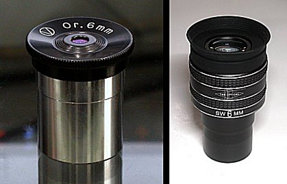 6mm Circle T Ortho vs Vixen 6mm LV Japan - Eyepieces - Cloudy Nights