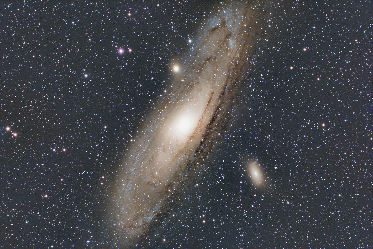 Getting color out of M31 - Beginning Deep Sky Imaging - Cloudy Nights