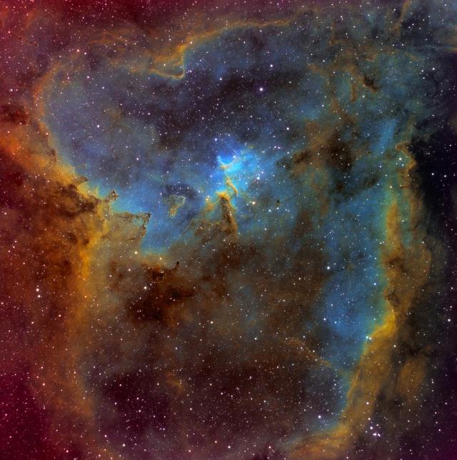 Heart Nebula SHO - Experienced Deep Sky Imaging - Cloudy Nights