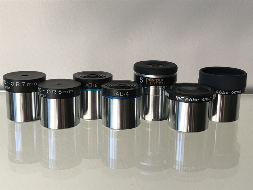 Minimum Glass Eyepiece Comparison - Eyepieces - Cloudy Nights