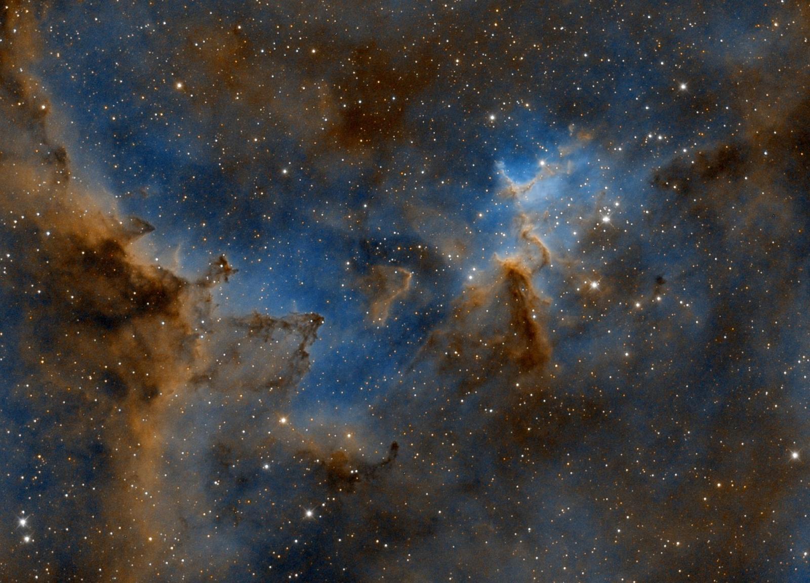 Heart Nebula Center In NB SHO From Old Data - C&C Please - Experienced ...