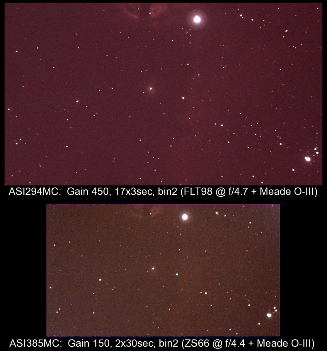 ZWO camera comparison testing - Electronically Assisted Astronomy (No  Post-Processing) - Cloudy Nights