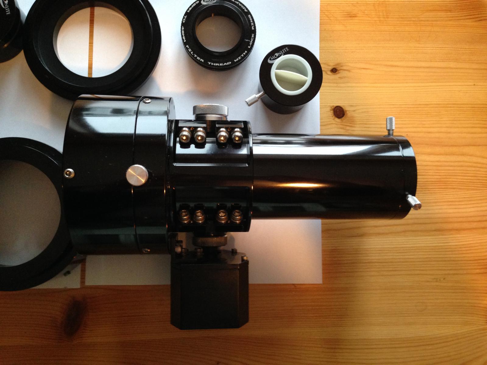 Moonlite 2.5 inch refractor focuser with stepper motor. (reduced) - CN