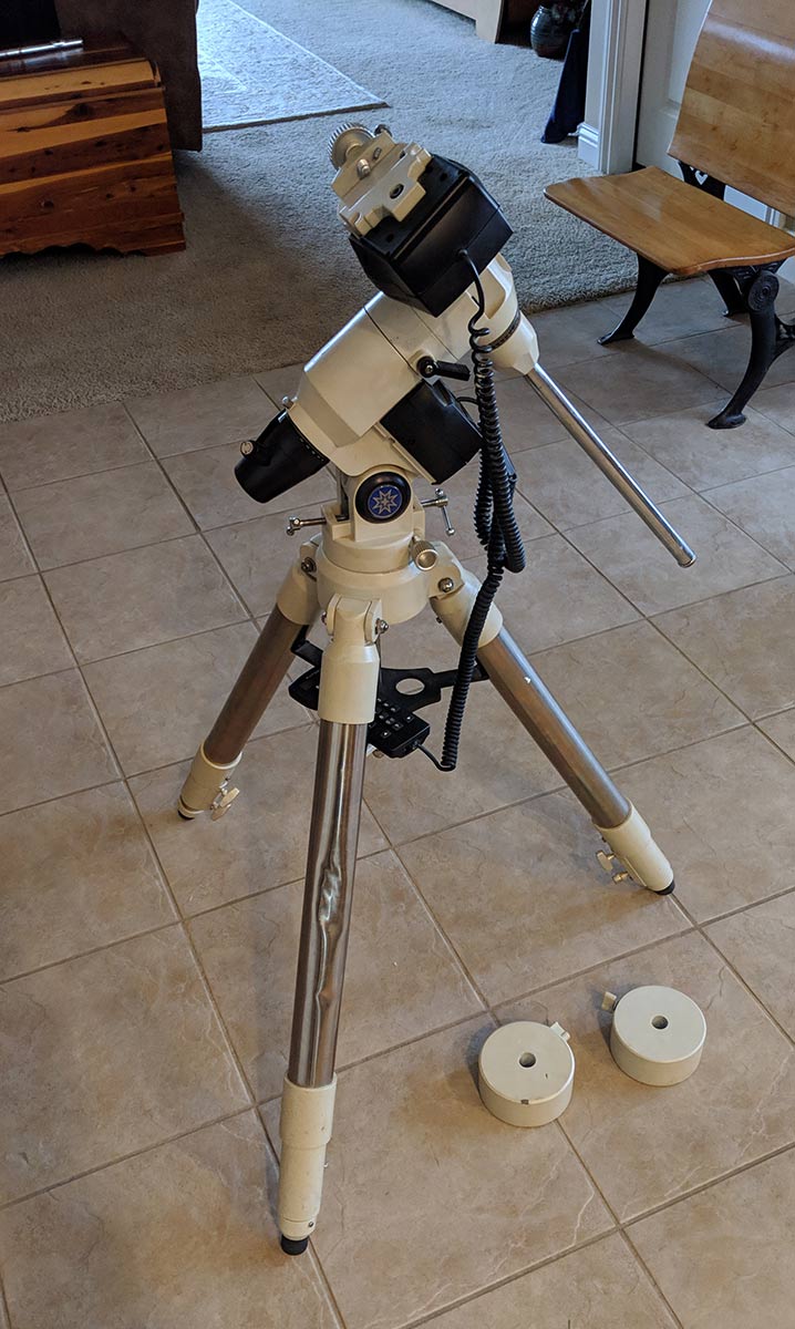 Meade LXD75 Motorized Equatorial Mount Telescope Mount with Tripod - CN