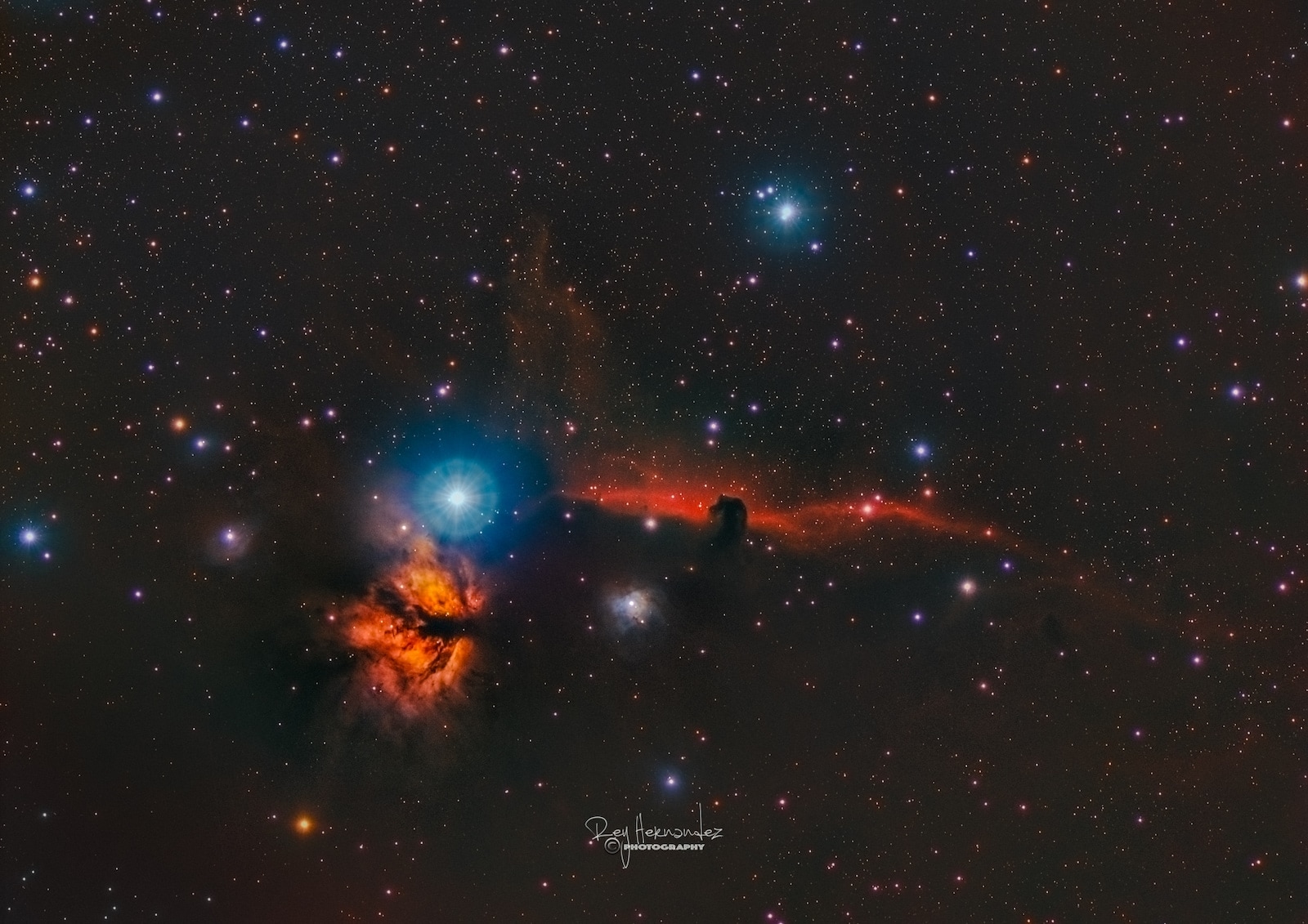 Horsehead & Flame Nebula Using Canon Lenses - Beginning Deep Sky 